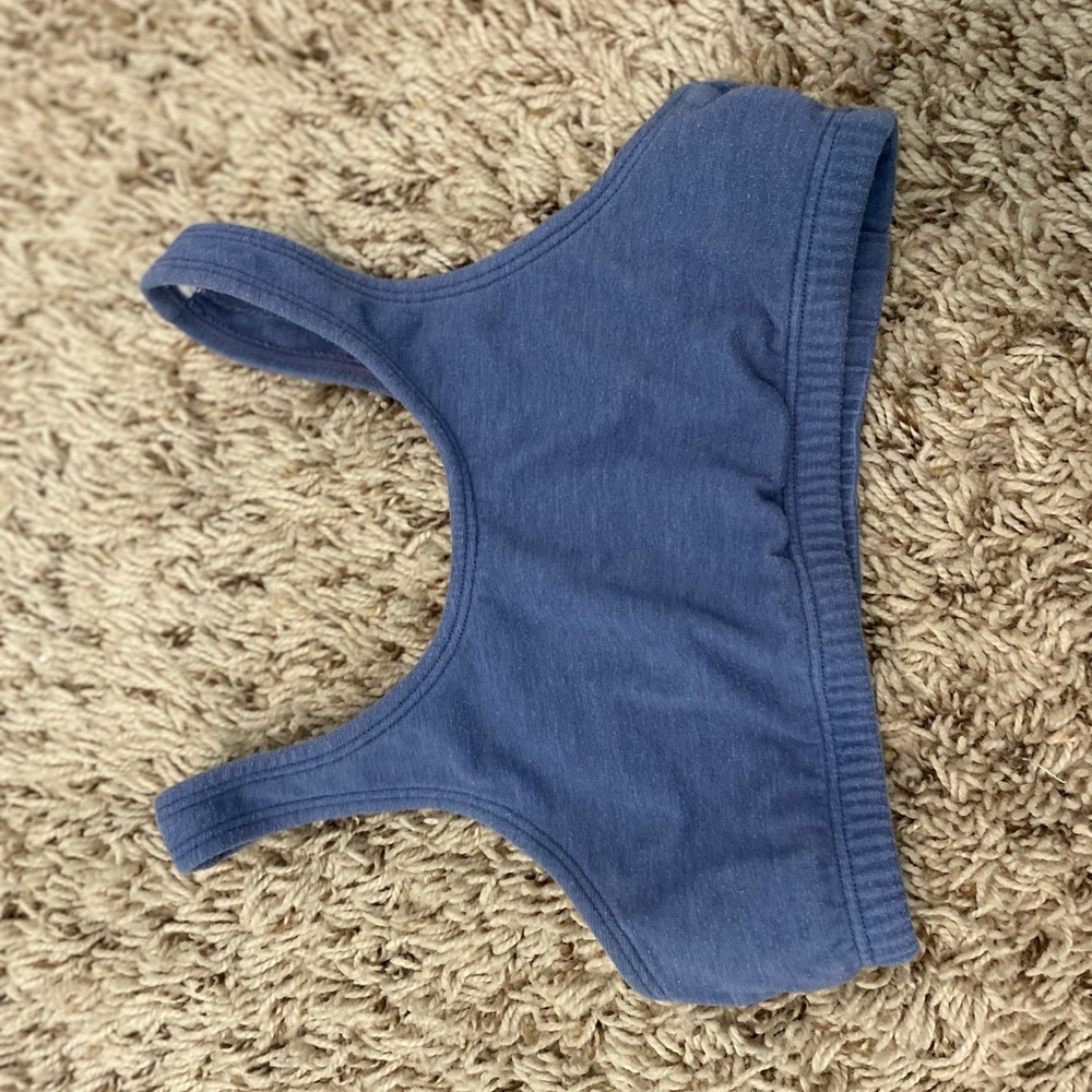 light navy blue sports bra kids (no padding)